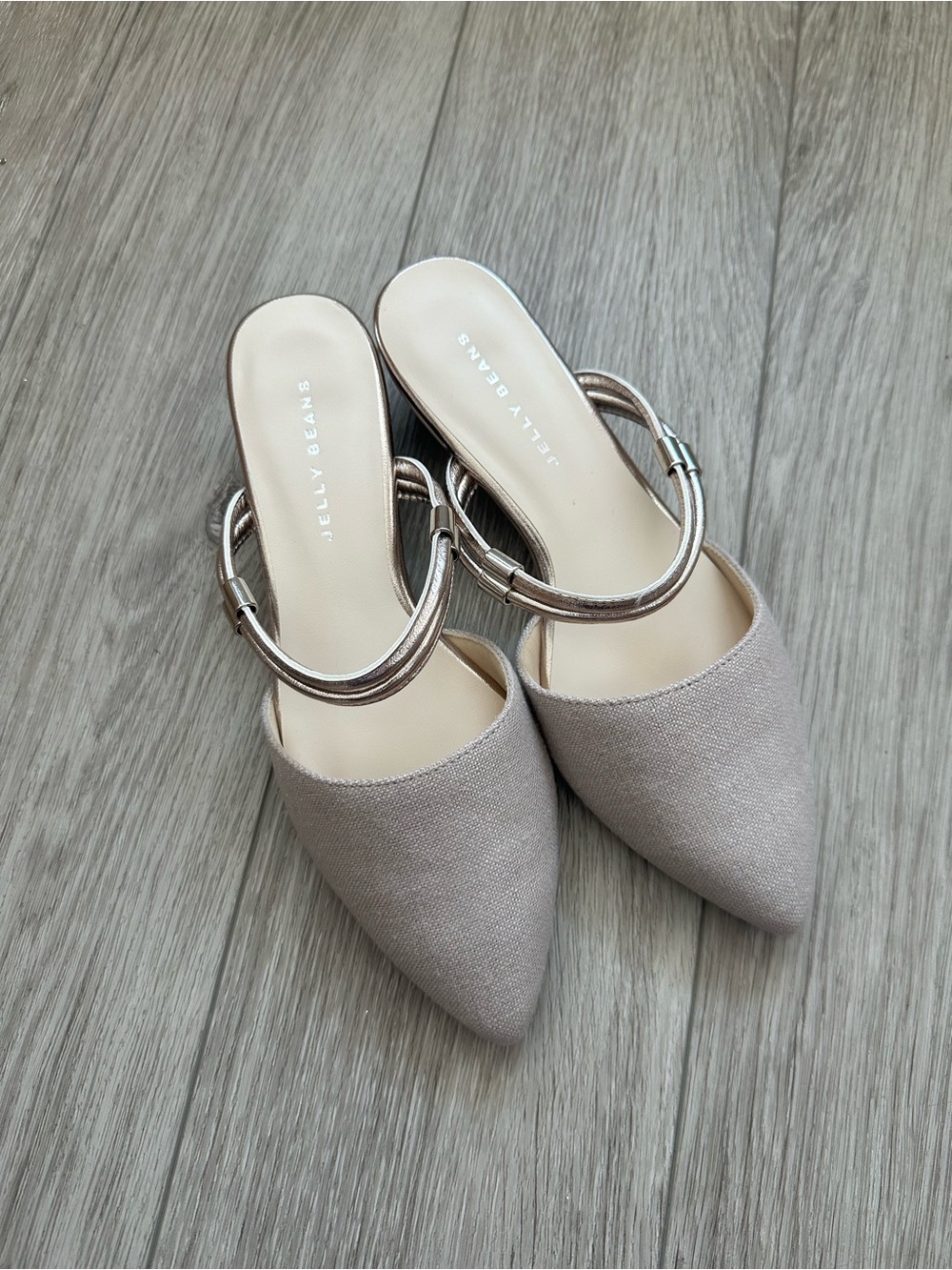 Jelly Beans Pointed Toe Mules - Size M